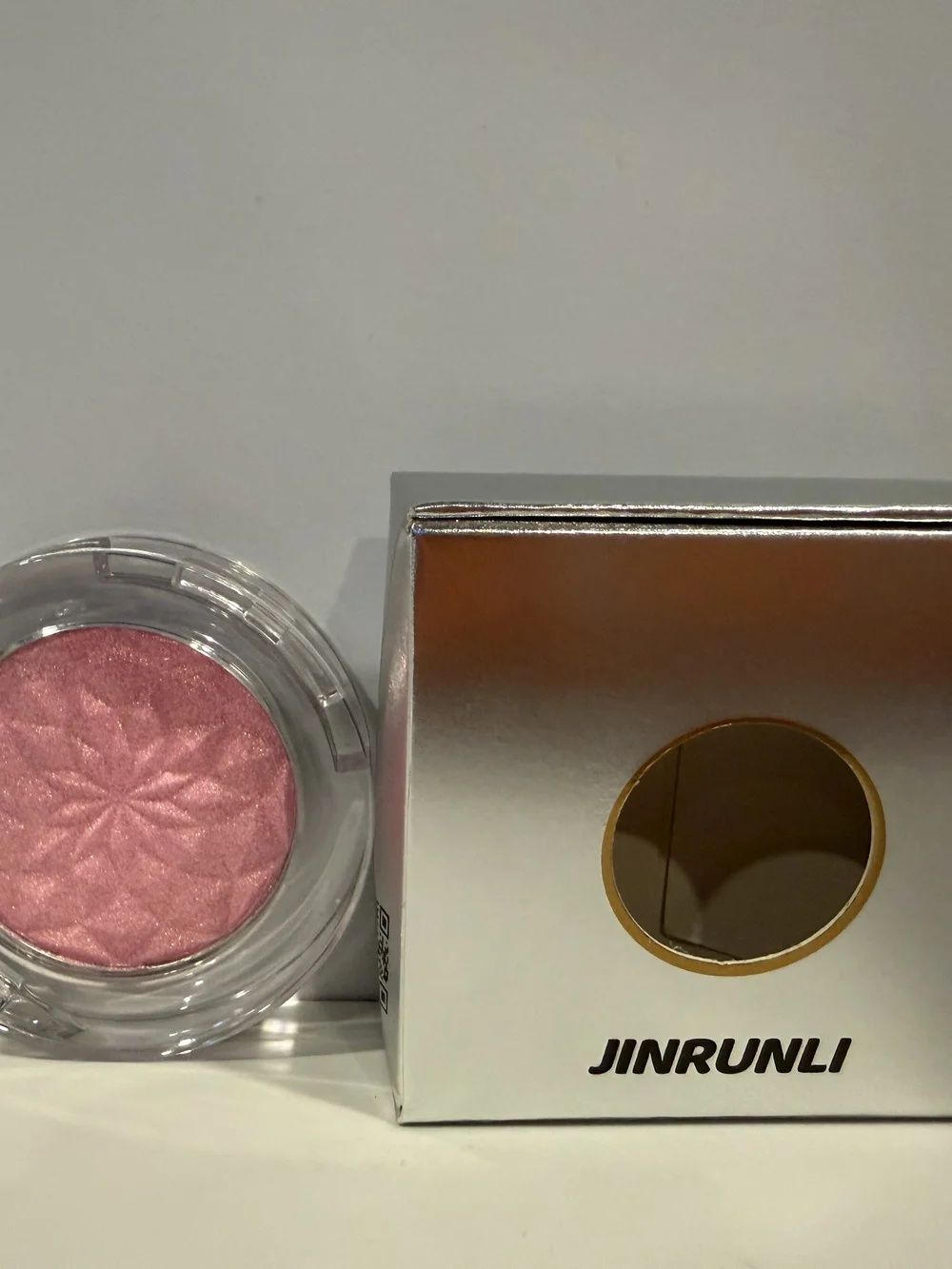 Beauty Pink Shimmer Blush Compact